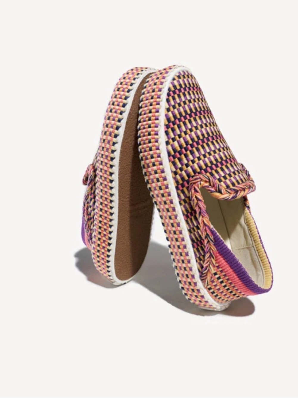 Amambaih Paris Laura Fabric Sneakers in Isle Size 37 Womens
